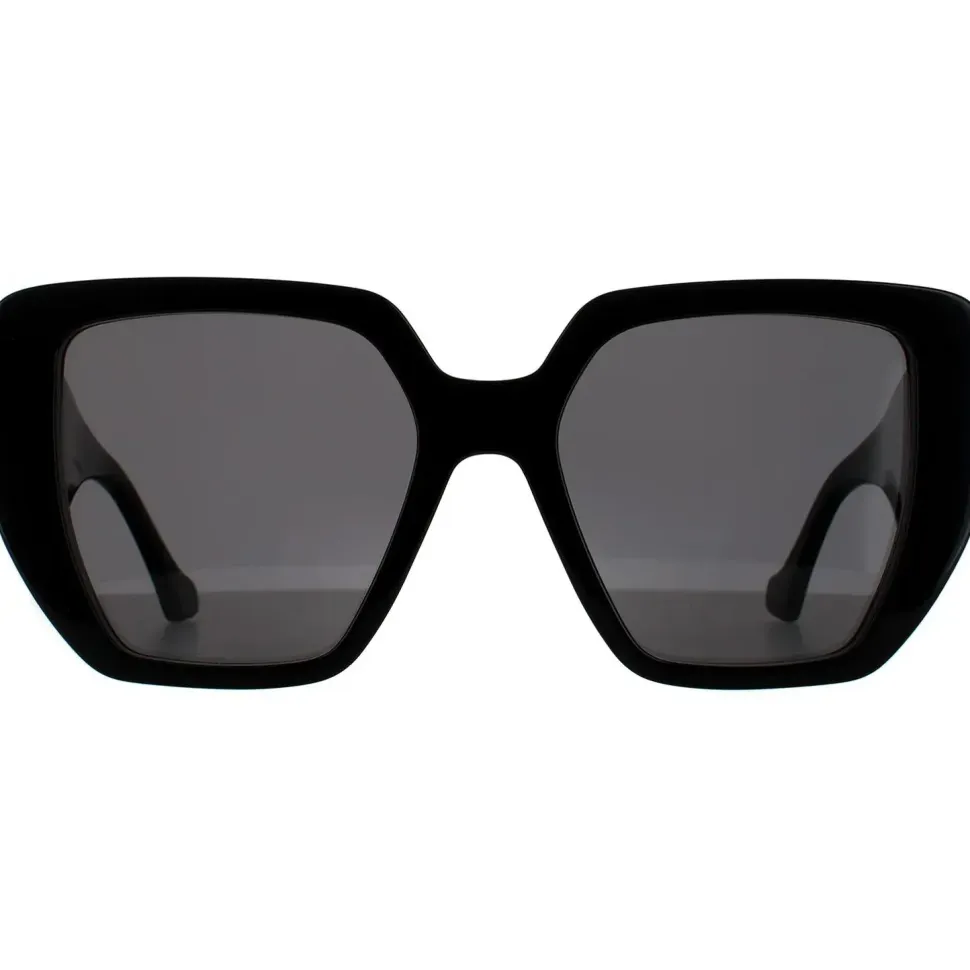 Square Black Grey Sunglasses