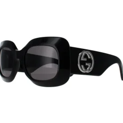 Square Black with Silver Grey GG1695S