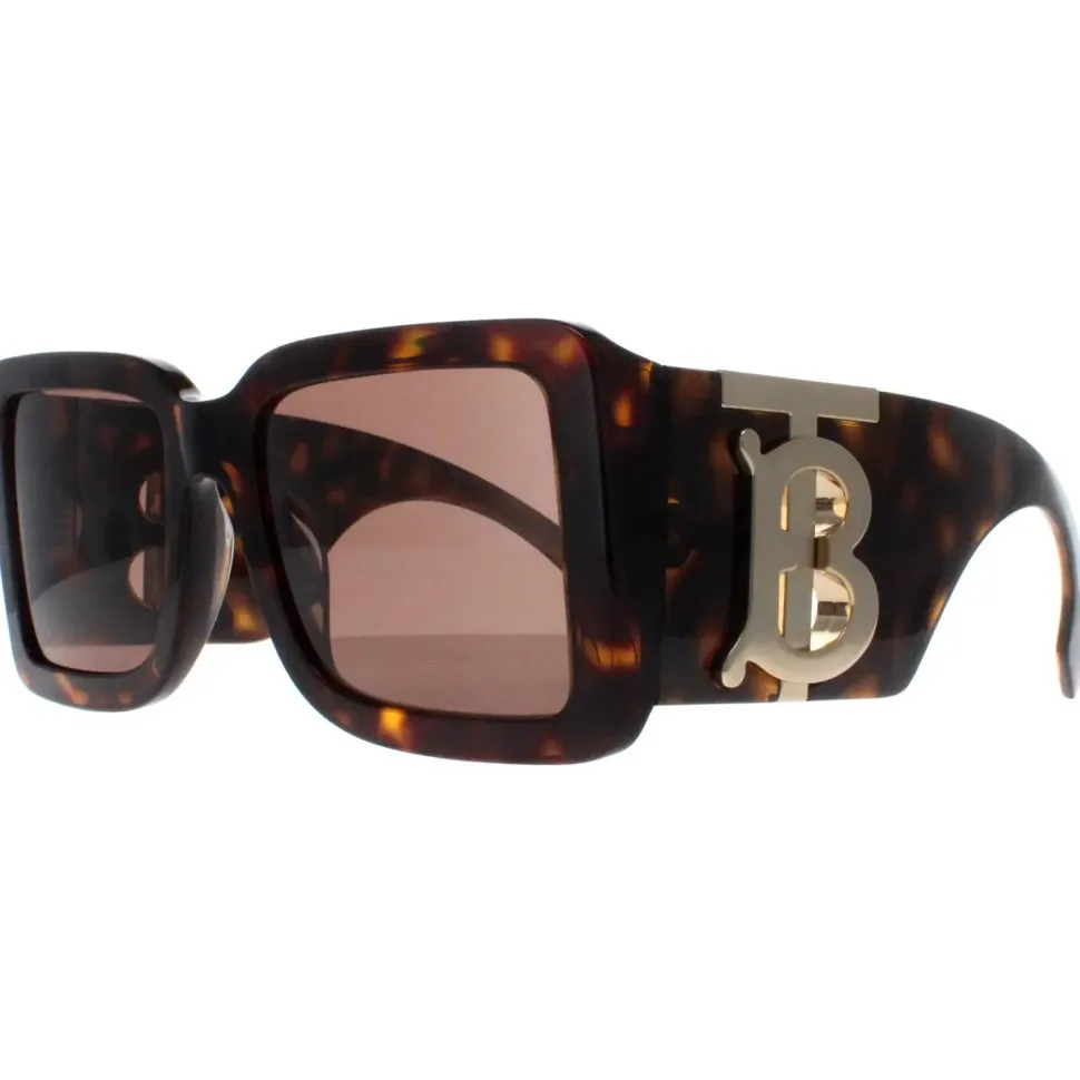 Square Dark Havana Dark Brown BE4406U