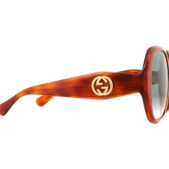 Square Havana Blue Gradient Sunglasses
