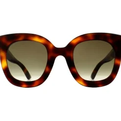 Square Havana Brown Gradient Sunglasses