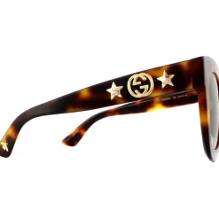 Square Havana Brown Gradient Sunglasses