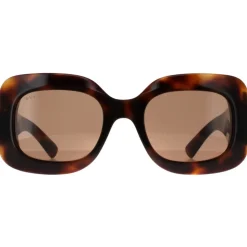 Square Havana with Silver Brown GG1695S