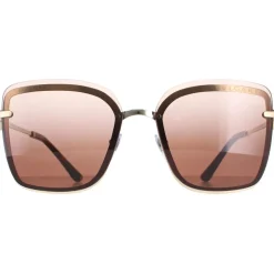 Square Pale Gold Brown Gradient BV6151B