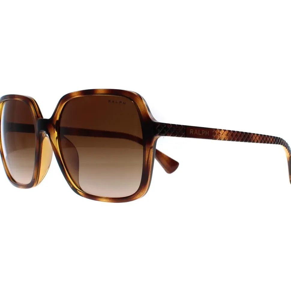 Square Shiny Dark Havana Brown Gradient RA5291U