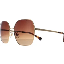 Square Shiny Gold Brown Gradient RA4138
