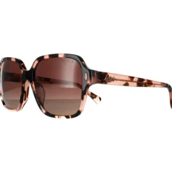 Square Shiny Pink Havana Brown Gradient Polarized RA5304U