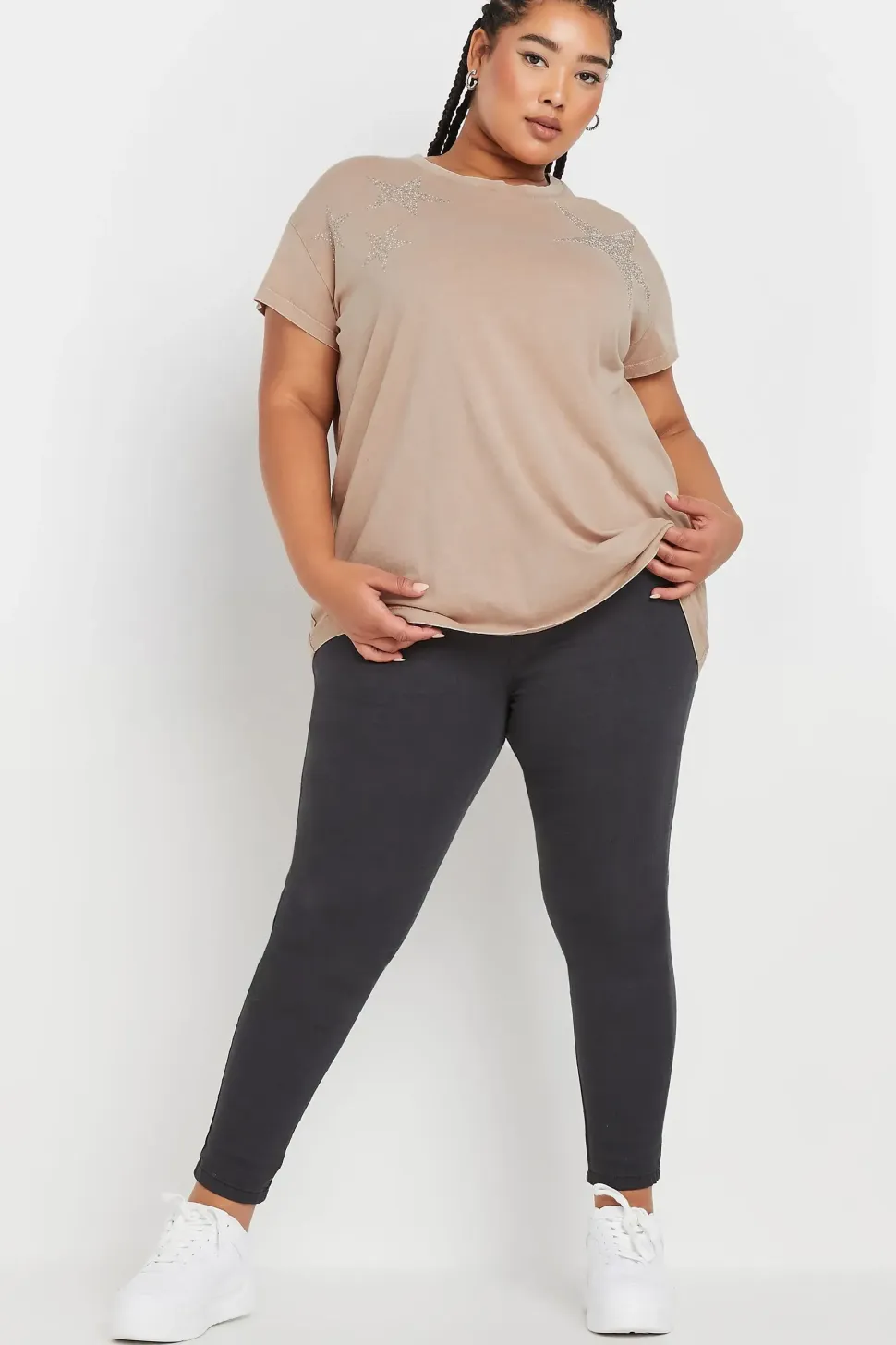 Star Embellished T-Shirt