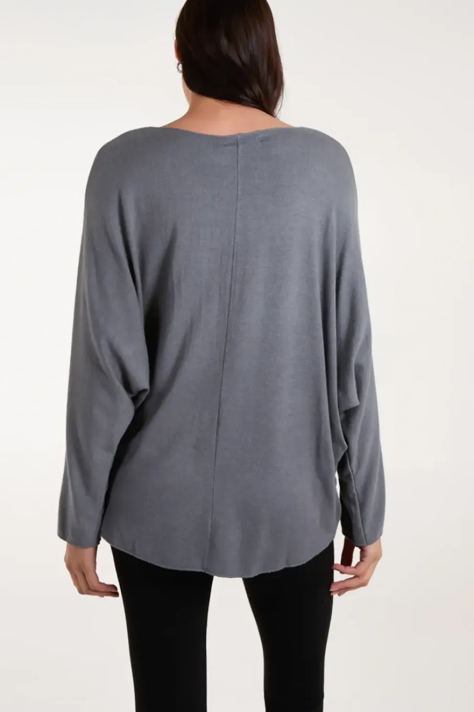 Star Metallic Braid Batwing Jumper
