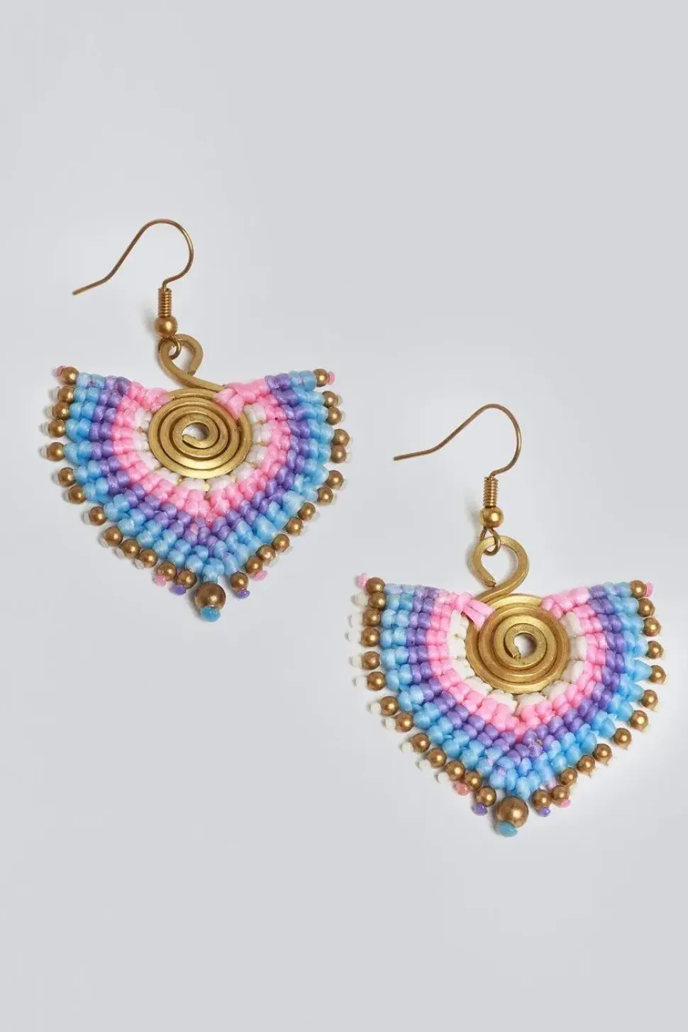 Statement Earrings in Pastels