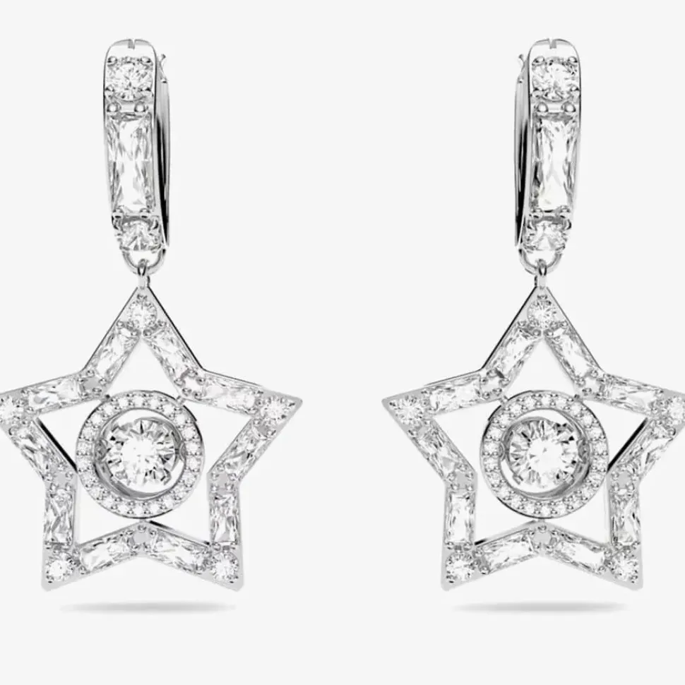 Stella Crystal Star Dropper Earrings 5617767