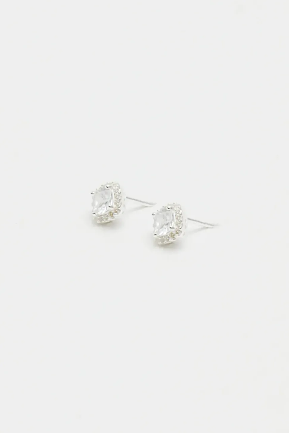 Sterling Silver 925 Cubic Zirconia Knot Set - Gift Boxed