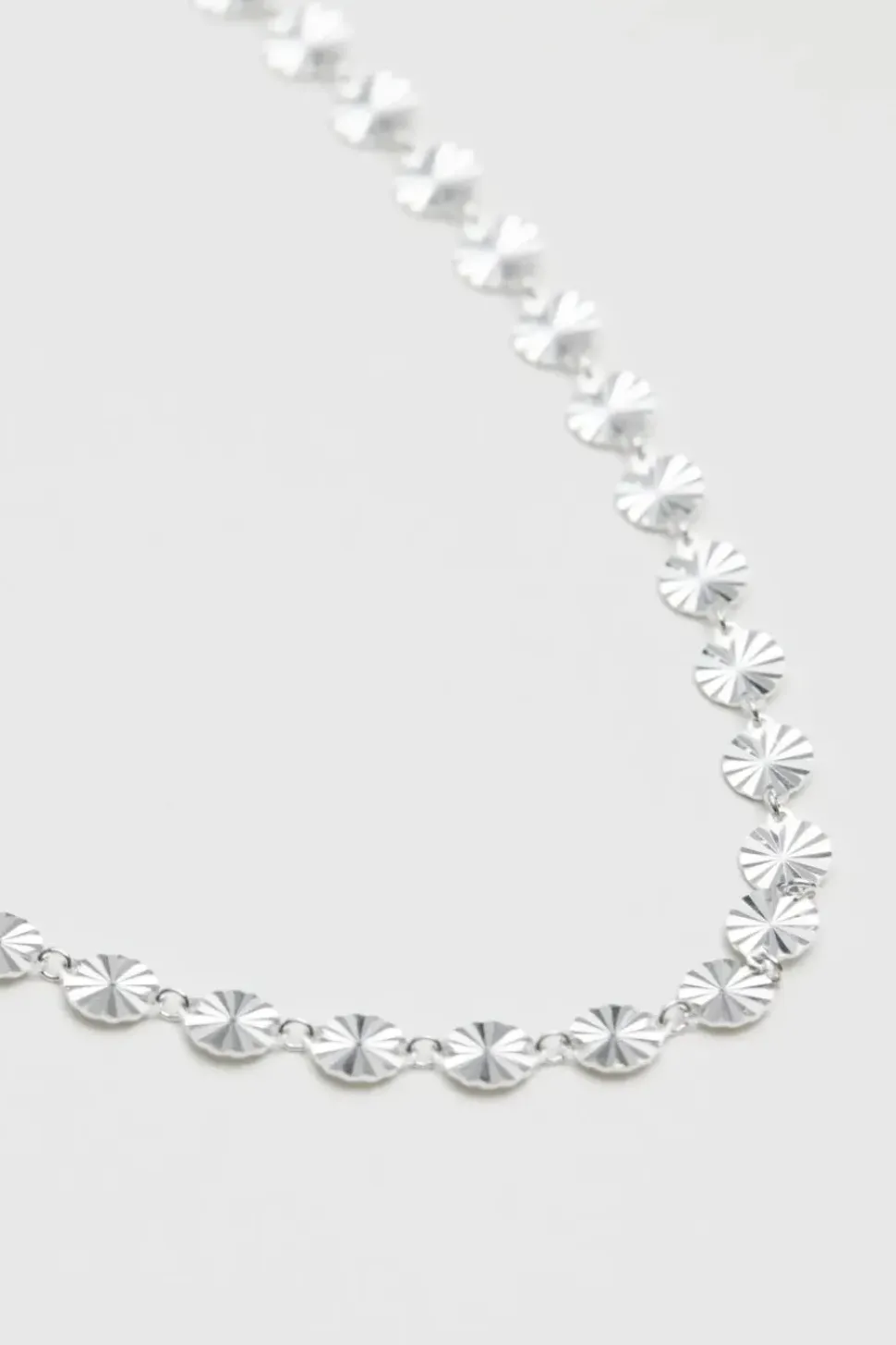 Sterling Silver 925 Diamond Cut Chain Necklace