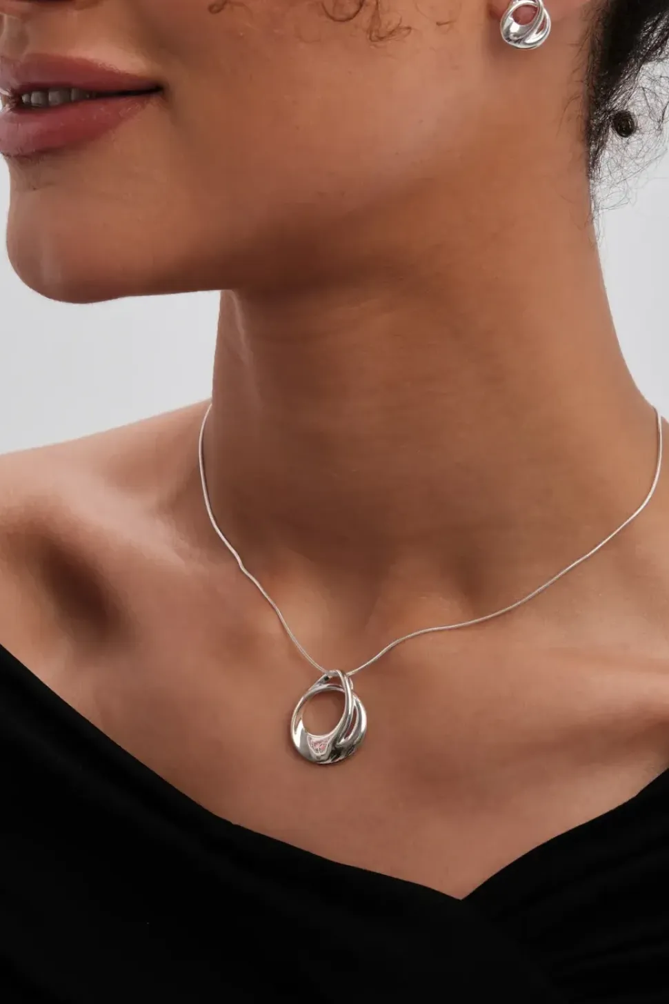 Sterling Silver 925 Organic Twisted Earrings