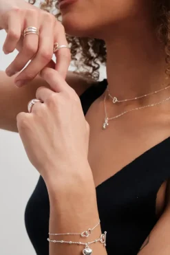 Sterling Silver 925 Polished and Cubic Zirconia Peardrop Set - Gift Boxed