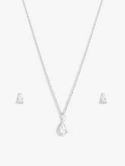 Sterling Silver 925  Polished Basic Hoop Earrings