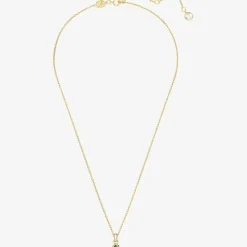Stilla Gold Plated Pear Shaped Pendant Necklace 5648751