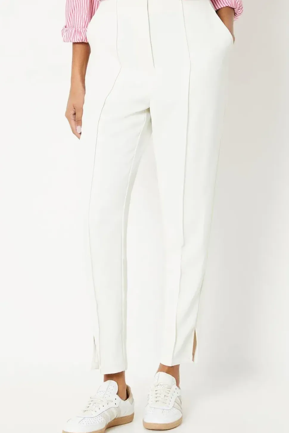 Stitch Detail Tapered Trouser