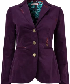 Stitch Moleskin Velvet Jacket