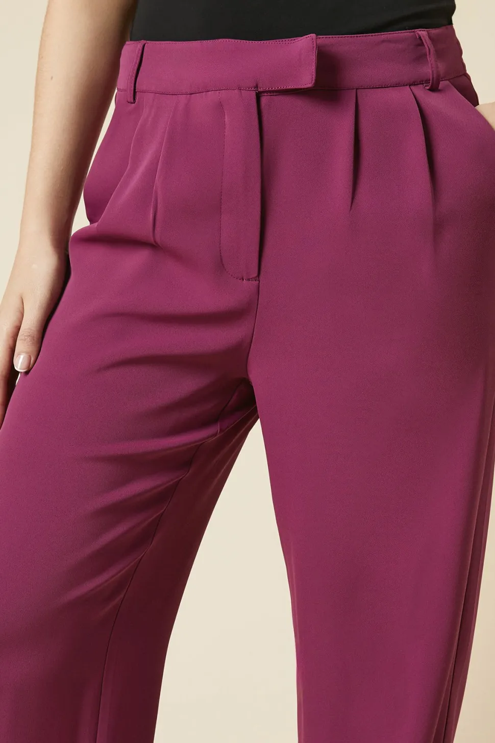 Straight Leg Trousers