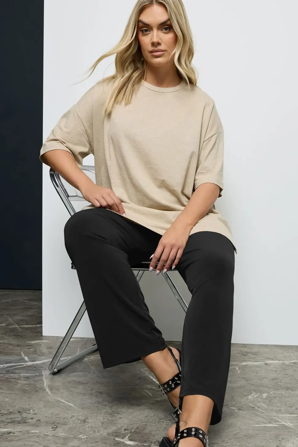 Straight Leg Trousers