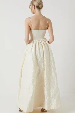 Strappy Corset Style Full Wedding Dress