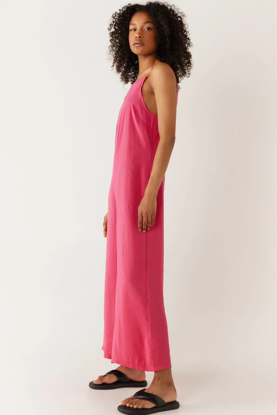 Strappy Wide Leg Jumpsuit