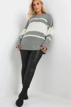 Striped Knit Jumper