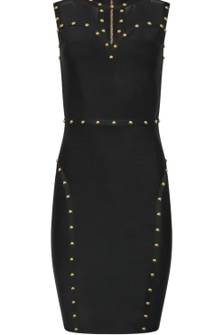 Studded Bandage Dress