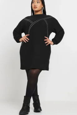 Stud Jumper Dress