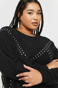 Stud Jumper Dress