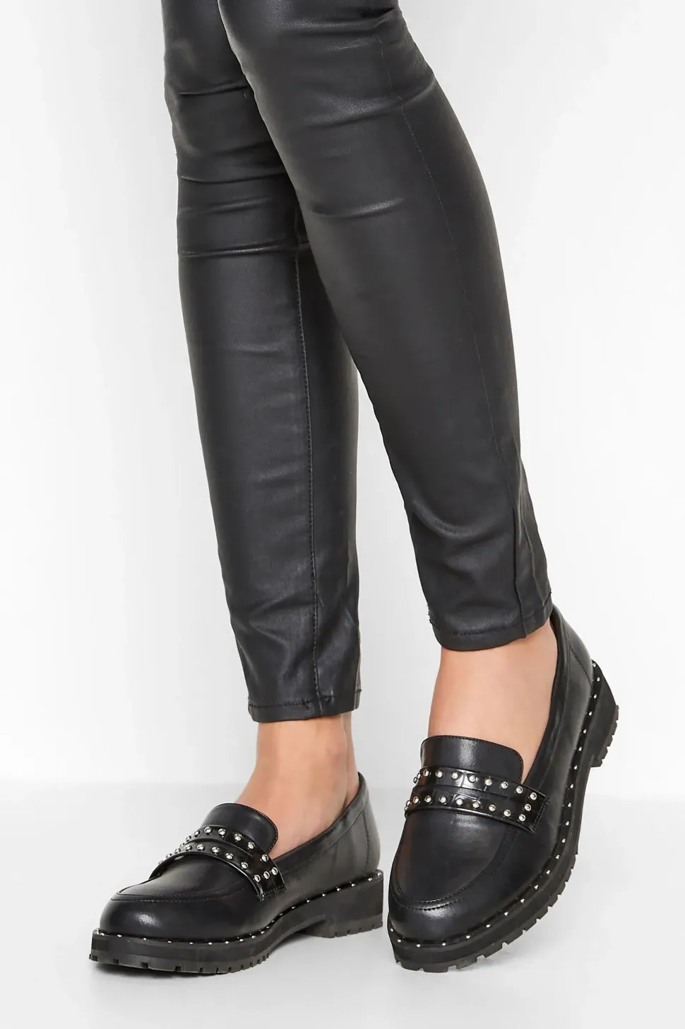 Stud Loafers