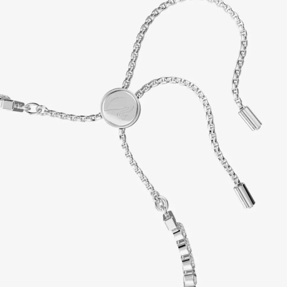Subtle Rhodium Plated Crystal Bracelet 5221397