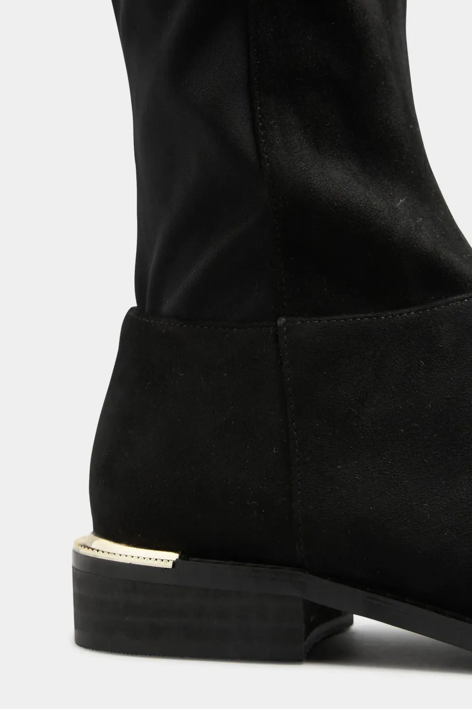 Suede Over The Knee Stretch Boots