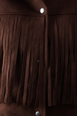 Suedette Western Fringed Jacket