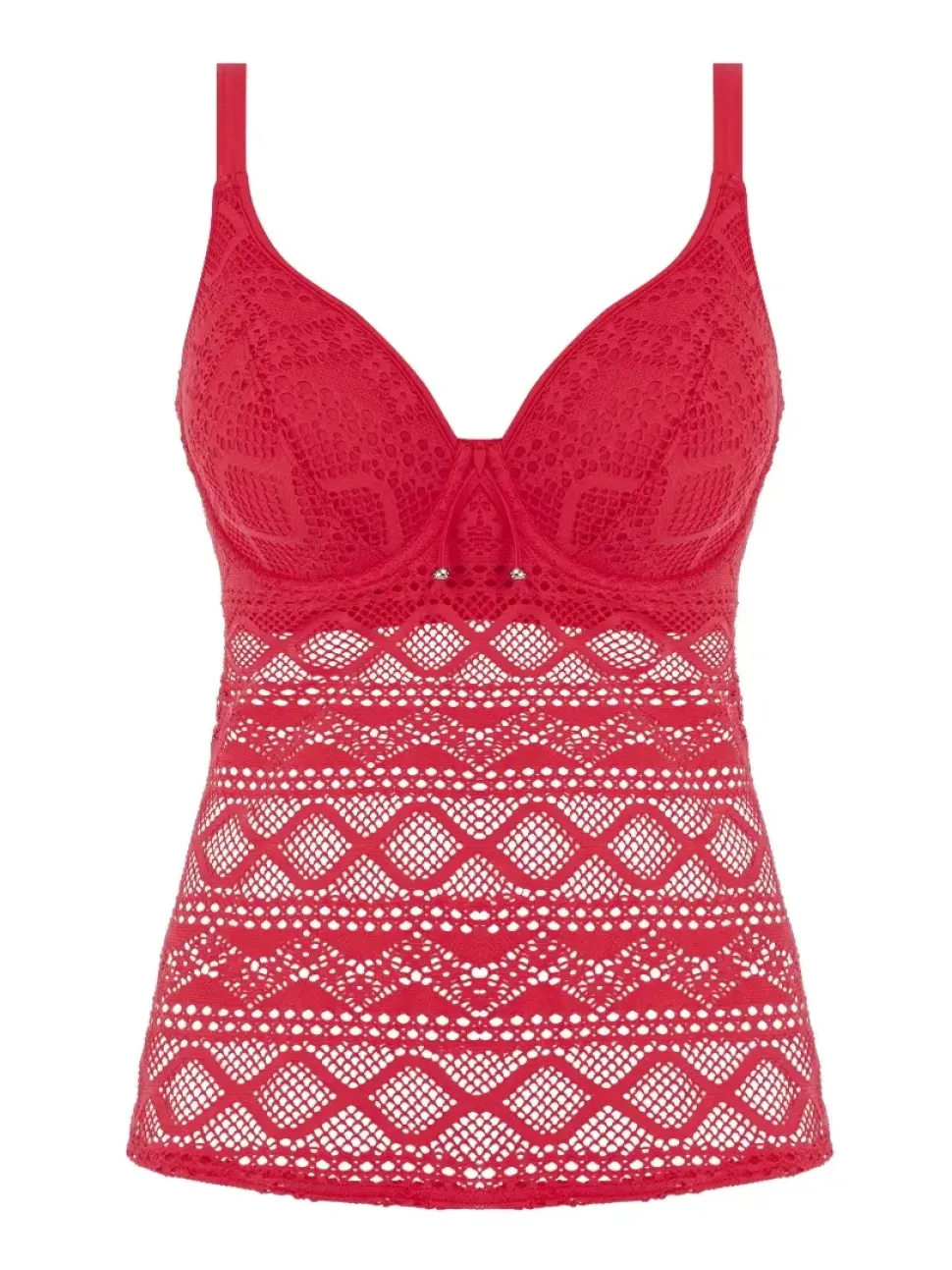 Sundance Tankini Top Red