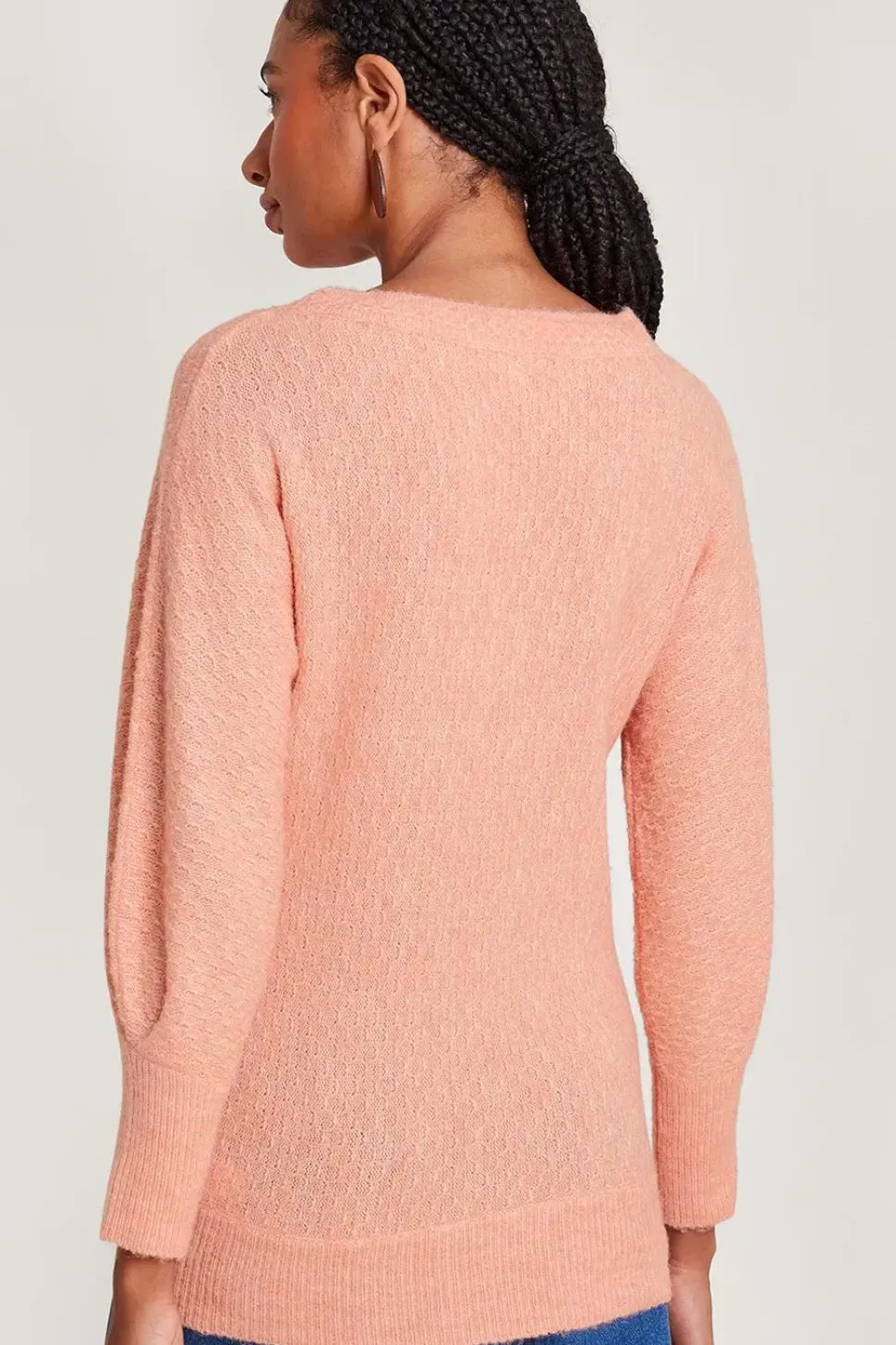 Supersoft Stitch Jumper with Recycled Polyester