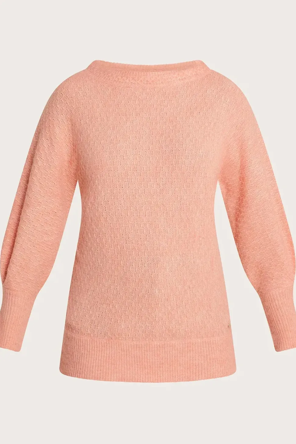 Supersoft Stitch Jumper with Recycled Polyester