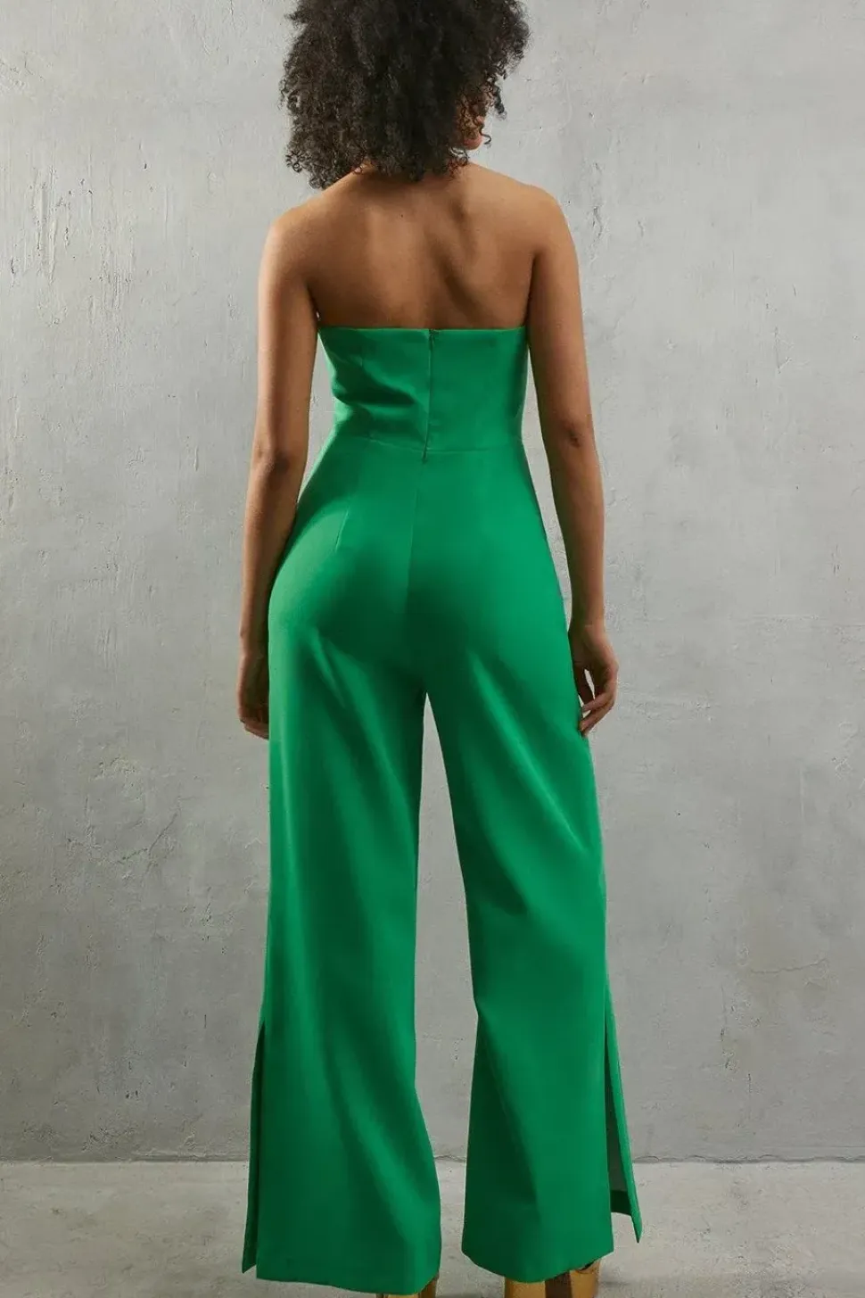 Super Wide Leg Fluid Jumpsuit
