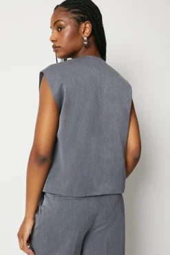 Tailored Boxy Fit Waistcoat