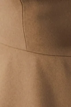 Tailored Collared Cinched Waist Waistcoat