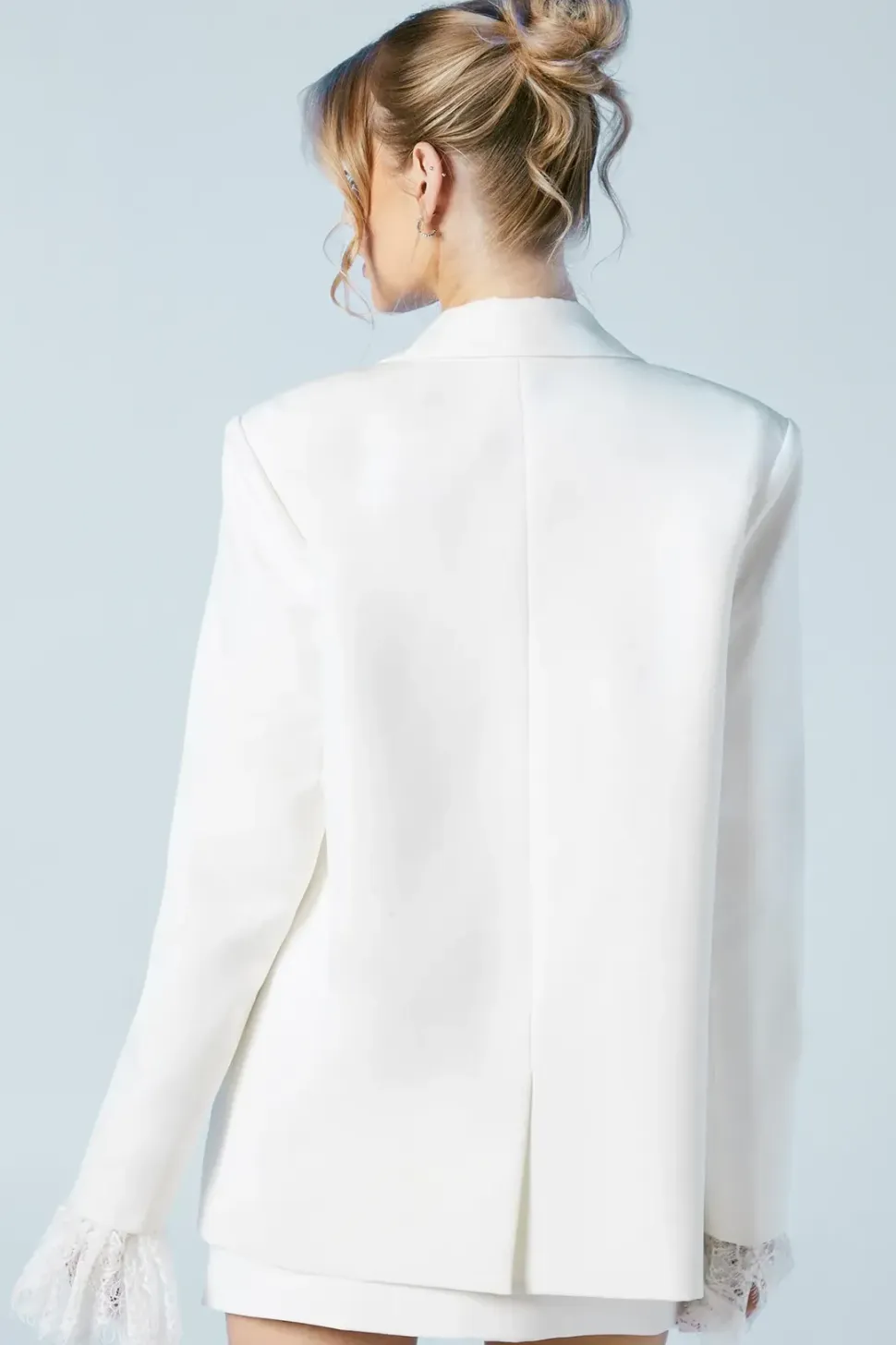 Tailored Double Breasted Bridal Blazer