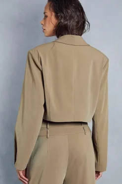 Tailored Oversized Boxy Blazer