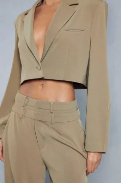 Tailored Oversized Boxy Blazer