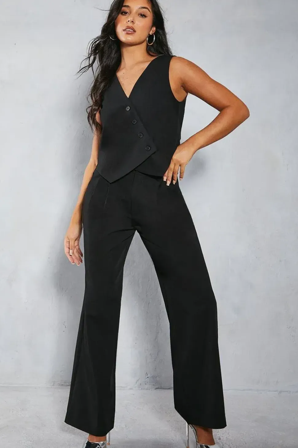 Tailored Oversized Boxy Waistcoat