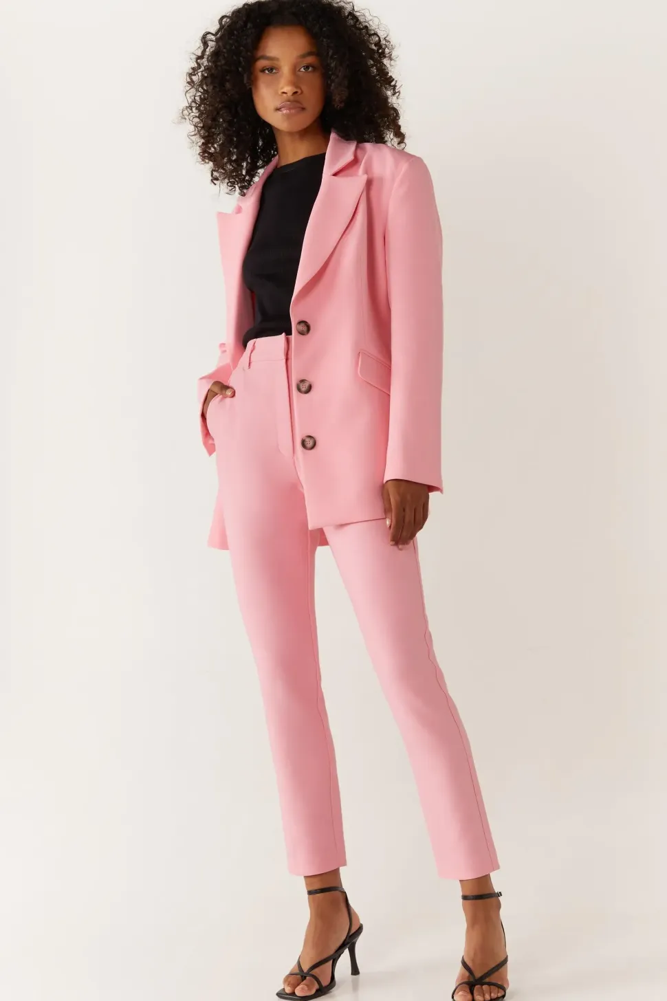 Tailored Skinny Split Front Trouser