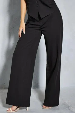 Tailored Straight Leg Trousers