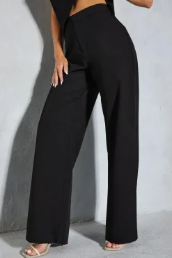 Tailored Straight Leg Trousers