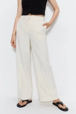 Tailored Straight Leg Trousers