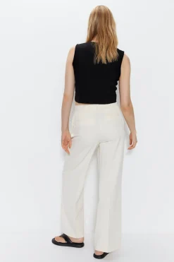 Tailored Straight Leg Trousers